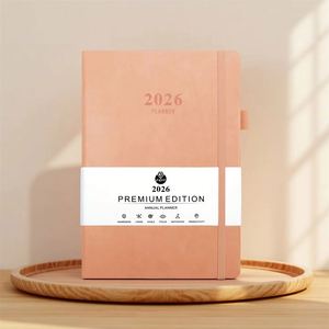 Ensemble cadeau de luxe personnalisé : Carnet d'affaires et stylo en cuir PU, couverture rigide avec reliure cousue, papeterie avec logo personnalisé - Product Image 2
