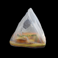 Sac de gilet en plastique personnalisé pour faire du shopping sac d'emballage à poignée pratique sac de T-shirt en plastique