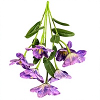 Bunga Tulip Sutra Buatan Realistis-Ringan Tahan Air Dekorasi Modern untuk Rumah, Pernikahan, Natal, Tahun Baru, Halloween, Balkon