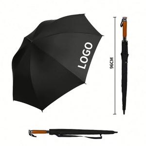 Venta al por Mayor de Paraguas Rectos Ligeros Promocionales de Alta Calidad con Logotipo Personalizado Económico - Product Image 6