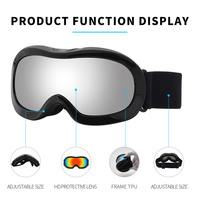 Baikang enfant Ski lunettes de soleil UV sports de plein air haute qualité lunettes de neige marques personnalisées lunettes de Ski pour enfant