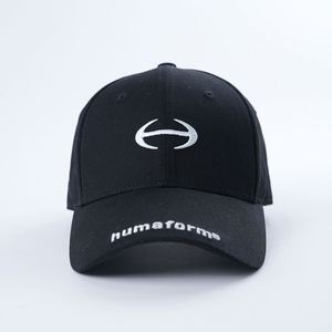Gorra de Béisbol de 6 Paneles, 100% Algodón, con Logotipo Personalizado, Visera Curva, Logotipo Bordado, Gorra de Béisbol Estructurada - Product Image 1