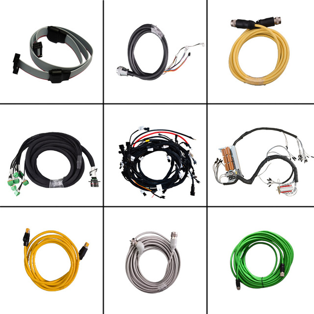 Mechanical Control Cable Assemblies for Electronic JST Plug Cable Harness Rubber Customizable Length for Home Appliance Machine