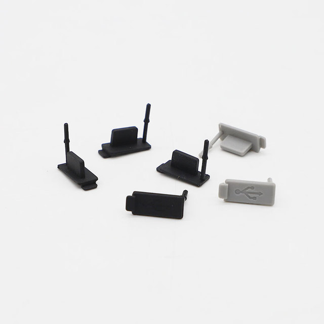 USB Stopper Port Cover Anti Dust Protector  USB Dust Cover Plugs Charger Silicone Rubber Plugs