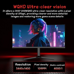 34 Inch Hiển Thị 2K 4K 5K Độ Phân Giải 180Hz Làm Mới Màn Hình LCD Chơi Game PC Máy Tính Để Bàn Màn Hình Màn Hình 34 Inch 4K - Product Image 2