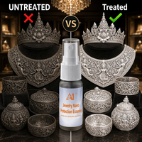 A1 Jewelry Brilliance Essence, revêtement liquide électronique de qualité industrielle, solvant céramique silicone-zirconium écologique