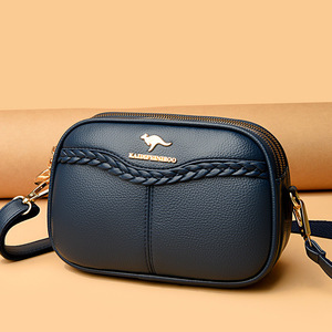 Bolso de Hombro Casual de Color Sólido para Mujer, Estilo Mensajero - Product Image 1