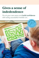 Produits Alzheimer Activités sur la démence Jeu de circuit Marble Maze pour aînés