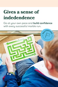 Produits Alzheimer Activités sur la démence <span class=keywords><strong>Jeu</strong></span> de circuit Marble Maze <span class=keywords><strong>pour</strong></span> aînés - Product Image 4