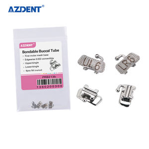 AZDENT diş Edgewise 022 cabrio Bondable ortodontik bukkal tüp - Product Image 5