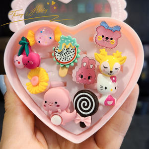 <span class=keywords><strong>Tracy</strong></span> & Herry-caja de embalaje para niños, accesorios de joyería de anillo de plástico con forma de fruta y animales - Product Image 2