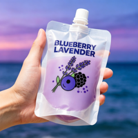 Pochette souple personnalisée biodégradable en PLA avec bec verseur, emballage écologique pour bière, jus et autres boissons