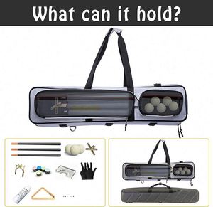 Sac de transport souple en Oxford pour queues de snooker avec sangle réglable, certifié BSCI - Product Image 6