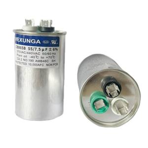 <span class=keywords><strong>Ac</strong></span> phụ tùng <span class=keywords><strong>cbb65</strong></span> tủ lạnh máy nén capacitor7.5uf 440V/370V <span class=keywords><strong>cbb65</strong></span> Chạy tụ điện trong một mức giá tốt - Product Image 1