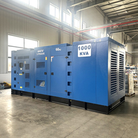 Grupo electrógeno diésel silencioso de 1000 kVA 1000 kW Cummins Perkins a precio económico