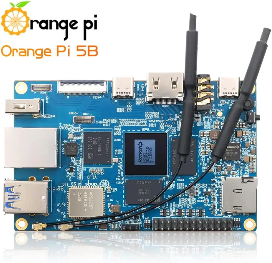 Orange Pi 5 Plus 4GB LPDDR4/4x Rockchip RK3588 8-ядерный 64-разрядный одноплатный компьютер с разработкой BoardOrange Pi // Android OS