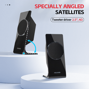 Haut-parleur Bluetooth 2.1, système audio <span class=keywords><strong>home</strong></span> cinéma, haut-parleur multimédia sans fil, basses profondes, enceinte OEM, fournisseur Microlab M660BT - Product Image 3