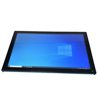 Precio de fábrica 13,3/15,6/21,5 pulgadas IP65 montaje en Panel impermeable J1900/I3/i5/i7 HMI pantalla táctil capacitiva Panel Industrial PC VGA