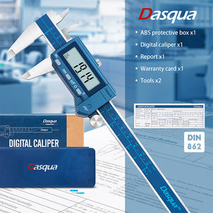 Calibro a corsoio digitale impermeabile a prova di olio in acciaio inossidabile IP67 di alta qualità Dasqua 0-200mm 0-8 "calibro digitale - Product Image 2