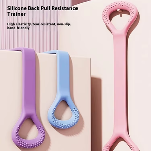 Bande de Résistance en Silicone pour Yoga, Corde Élastique de Fitness pour Étirements du Dos, de la Taille et des Bras – Idéale pour l'Exercice - Product Image 3