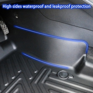 Tapis de sol pour voiture Toyota Rav4 2017, design personnalisé, nouveau design, TPE, antidérapant, livraison rapide, 5D, tapis de sol pour voiture, utilisé pour TOYOTA RAV4 - Product Image 2