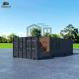 Villa de luxe préfabriquée en acier JHCE1 de 40 pieds avec piscine et salle de bain pour hôtels et immeubles de bureaux, fabriquée en panneaux sandwich - Product Image 4