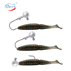 Hunthouse — leurre coulant en tungstène avec tête plombée, appât artificiel idéal pour la pêche au calmar ou sur la glace, 1/3.5/5/7/1g - Product Image 4