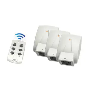 Indoor Wireless Remote Control outlet for Household Appliances, Wireless Remote Light Switch, LED Light Bulbs