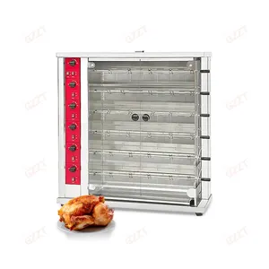 Best Quality oven to roast duck chicken oven gas with cheap price Electric Chicken Rotisserie Grill Machine rotisserie Gas Oven