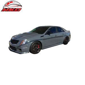 เหมาะสำหรับ Cadillac CTS V 08-15 Sedan H Style ชุดแต่งกันชนหน้า สปอยเลอร์ วาลเลนซ์ การ์ด PU คุณภาพสูง อุปกรณ์ตกแต่งภายนอก - Product Image 2