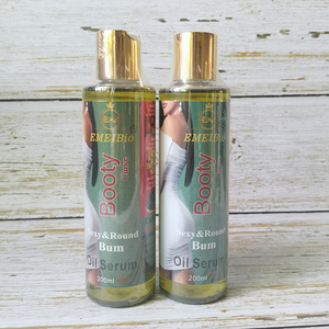 Aceite Reafirmante de Glúteos de Rápida Absorción <span class=keywords><strong>EMEI</strong></span>, 200 ml, Fórmula Orgánica, Maca Negra, Suero para Aumentar el Volumen de las Caderas, Moldeador Corporal - Product Image 3