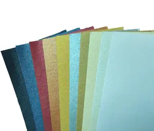 Feuille de papier en perles métalliques, pièces, différentes couleurs, cartes d'invitation scintillantes, en stock