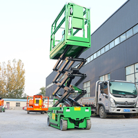 Plateforme de travail aérienne mobile électrique à ciseaux, prix réduit, portables, 6m, 8m, 12m, 14m, 16m