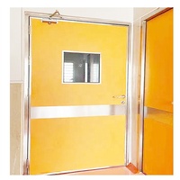 Panel Timber Doors for Hospital Laminated Finish Doors of Hospital Rooms