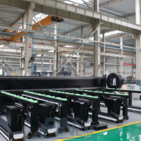 Mesin Pemotong Laser Profil Pipa Persegi dan Bulat FINCM Heavy Duty 12m untuk Proses Pengelasan Logam Baja Konstruksi dalam Skala Batch