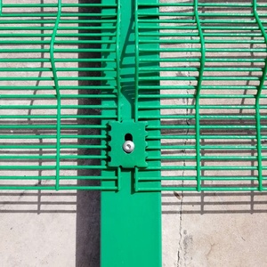 Valla de alta seguridad con revestimiento de polvo galvanizado, panel de valla antiescalada, valla de panel 358 - Product Image 6