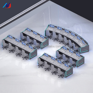 Nhu cầu cao bệnh viện hội thảo nhà điều hành Bàn 24/7 hoạt động ergonomic gỗ + thép thiết kế hiện đại khoa học Cáp định tuyến 24/7 - Product Image 1