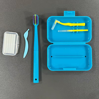 Boîte de rangement invisible personnalisée pour prothèses dentaires en plastique, plateau dentaire en silicone, organisateur d'équipement dentaire dissimulé, kit de nettoyage dentaire