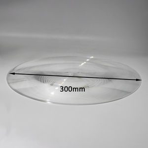 VY 광학 직경 300mm 초점 거리 250mm PMMA 아크릴 투명 프레넬 렌즈 - Product Image 1