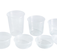 Deli Container PP 12/16/24/32oz Deli Container Résistant À La Chaleur Portable Fruits & Légumes Boisson Chaude