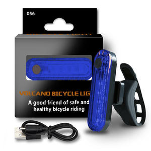 <span class=keywords><strong>Feu</strong></span> arrière de vélo LED rechargeable USB super lumineux portable étanche IPx4 facile à installer pour la sécurité du vélo - Product Image 6