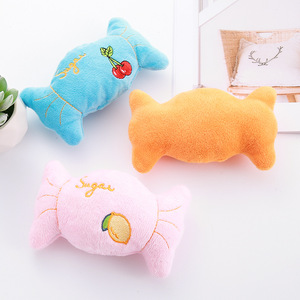 Nouveau <span class=keywords><strong>jouet</strong></span> à mâcher <span class=keywords><strong>pour</strong></span> <span class=keywords><strong>chien</strong></span> en peluche multicolore en forme de bonbon, <span class=keywords><strong>jouet</strong></span> couineur doux <span class=keywords><strong>pour</strong></span> le nettoyage des dents et le soulagement de l'ennui du <span class=keywords><strong>chien</strong></span> - Product Image 6