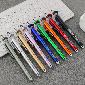 Stylo bille personnalisé avec logo, corps en métal, pointe en carbure de tungstène, promotion pour entreprise et bureau avec code QR - Product Image 1