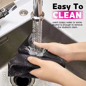 Folha De Silicone De Grau Alimentar Personalizada 2mm Esteira Adesiva De Silicone Resistente À Temperatura Folha De Borracha Resistente À Temperatura - Product Image 3