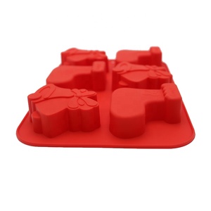 Christmas Jingle Bell Shape Nonstick <b>Silicone</b> Baking Molds Eco-Friendly and Sustainable DIY Cake <b>Tools</b> for Food Commercial Use - Product Image 5