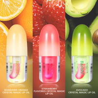 BAOLISHI magique longue durée miroir d'huile pour les lèvres 3 couleurs maquillage Transparent brillant changement de couleur huile pour les lèvres liquide minéral cosmétiques
