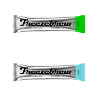 Sachet transparent personnalisé thermoscellé pour la congélation du yaourt Sac d'emballage pour moule à crème glacée en plastique