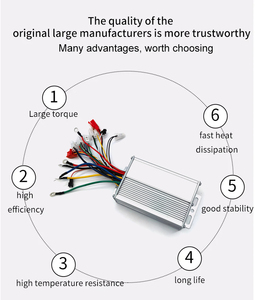Chariot de golf professionnel personnalisé avec contrôleur de moteur à courant continu intelligent Pièces de vélo électrique de l'usine vietnamienne - Product Image 2