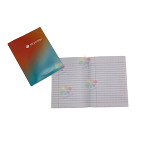 Cahier d'exercices à reliure agrafée, format A5, impression personnalisée, vente en gros, usine, <span class=keywords><strong>ligne</strong></span> simple, différents marchés - Product Image 4