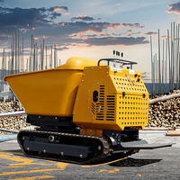 High Endurance Mini Crawler Dumper für Farm-und Garten beladung mit hoher Lebensdauer und Stabilität